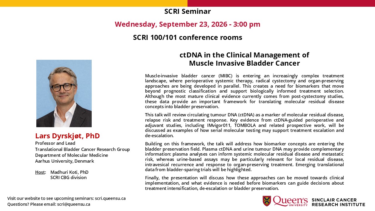 SCRI Seminar Series