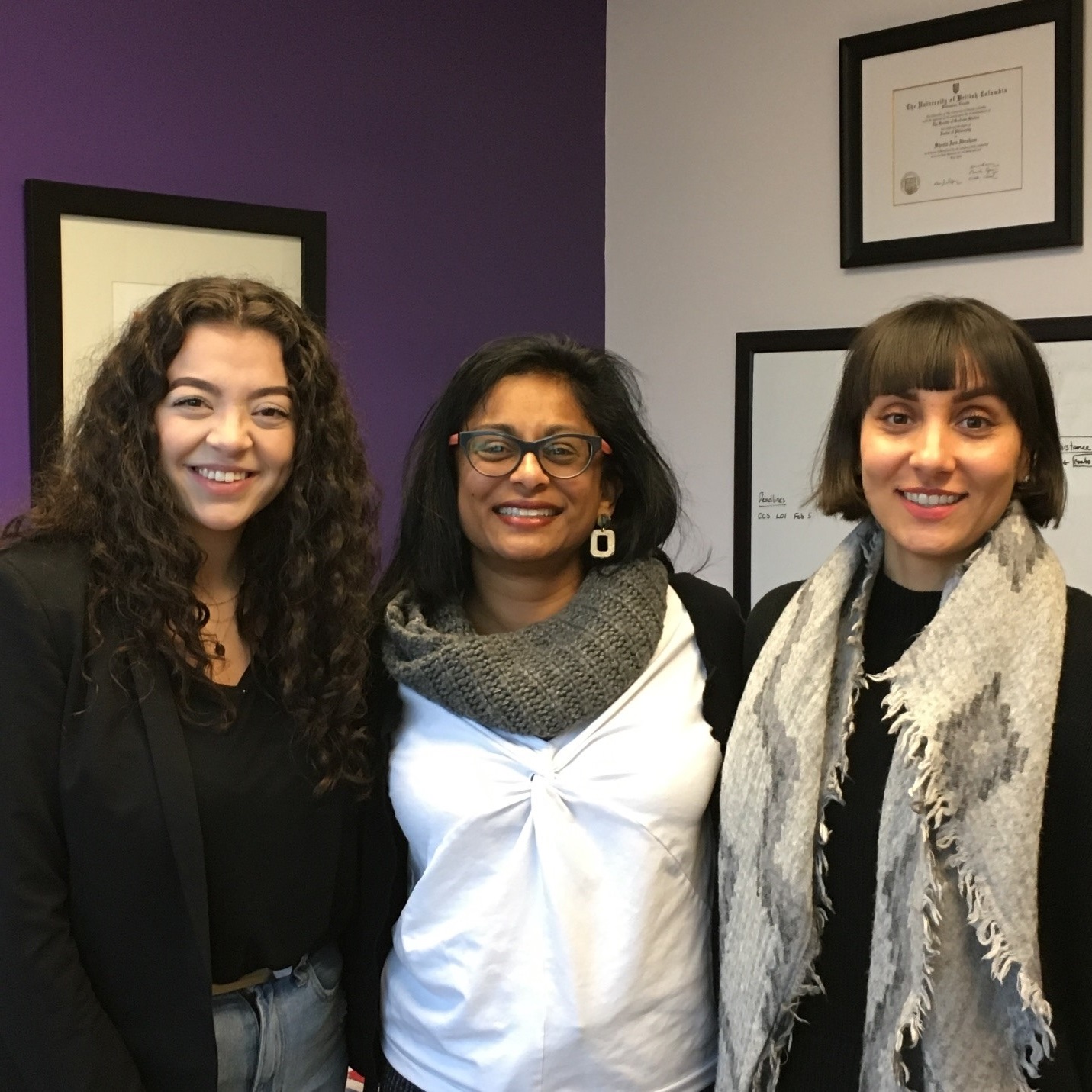 Congratulations Noor Shakfa, Dr. Sheela Abraham & Dr. Victoria Hoskin