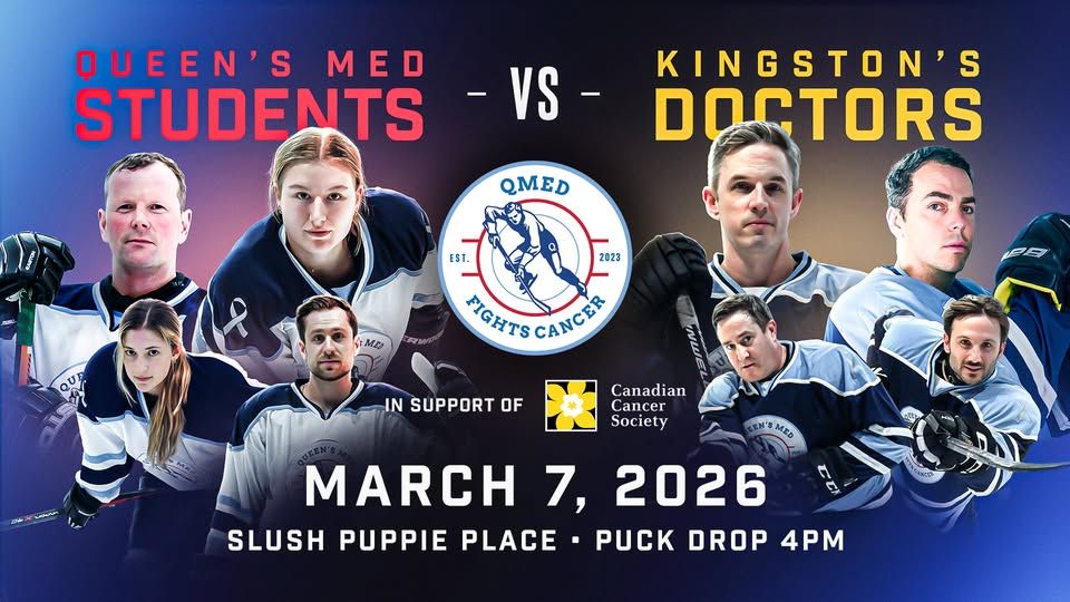 QMedvsCancer Hockey Game 2026