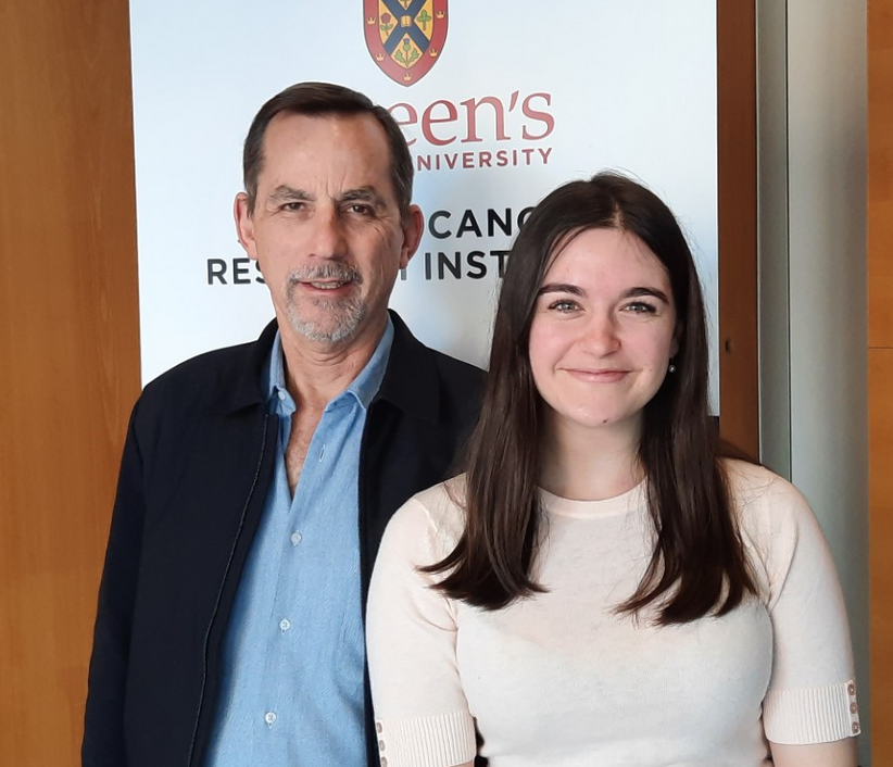 Dr. Mueller and Sydney Shepherd