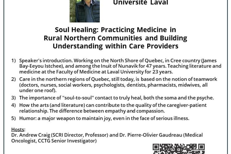 SPECIAL SEMINAR by Dr. Jean Désy