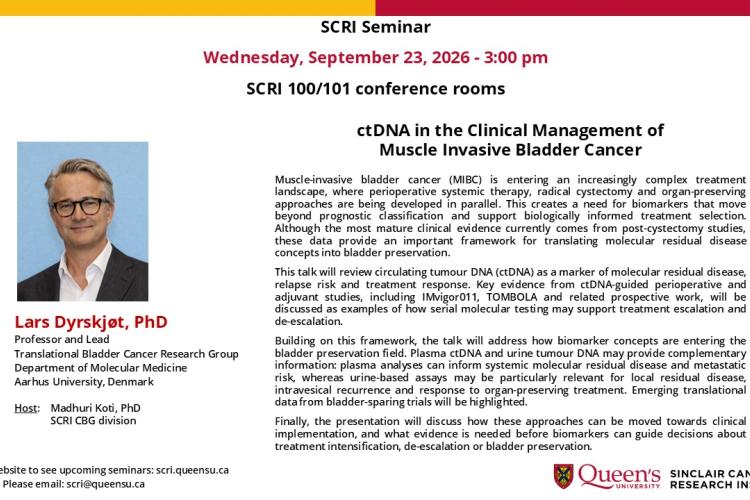 SCRI Seminar Series