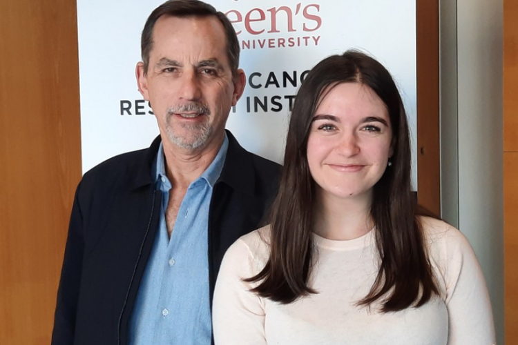 Dr. Mueller and Sydney Shepherd